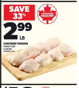 Loblaws CHICKEN THIGHS offer