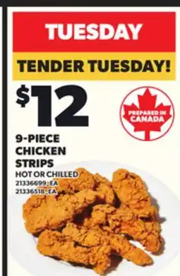 Loblaws 9-PIECE CHICKEN STRIPS offer