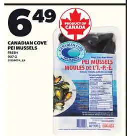 Loblaws CANADIAN COVE PEI MUSSELS, 907 G offer