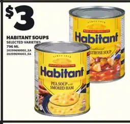 Loblaws HABITANT SOUPS, 796ml offer
