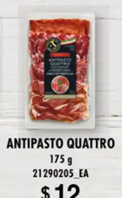 Loblaws ANTIPASTO QUATTRO, 175G offer