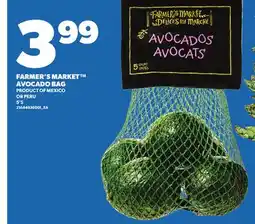 Loblaws FARMER'S MARKET AVOCADO BAG, 5'S offer