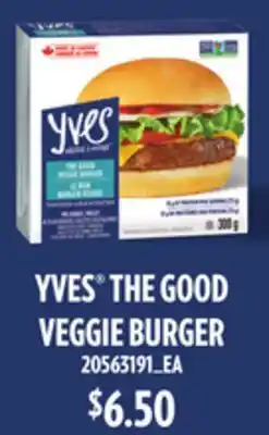 Loblaws YVES THE GOOD VEGGIE BURGER offer