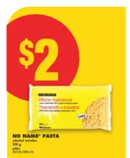 No Frills NO NAME PASTA, 900 g offer