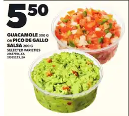 Loblaws GUACAMOLE, 300G OR PICO DE GALLO SALSA, 200G offer