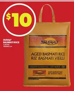 Loblaws SURAJ BASMATI RICE, 3.63KG offer