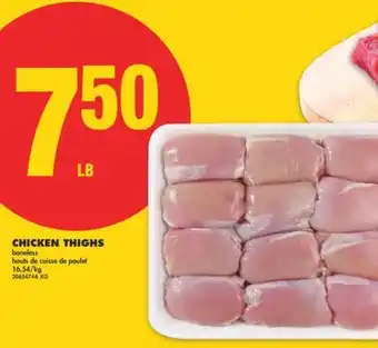 No Frills CHICKEN THIGHS offer