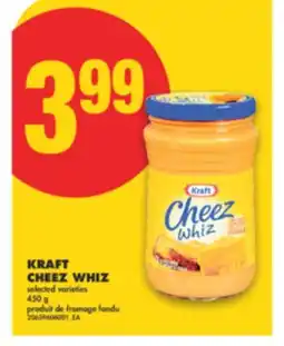 No Frills KRAFT CHEEZ WHIZ, 450 G offer