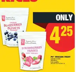 No Frills PC FROZEN FRUIT, 300-600 g offer