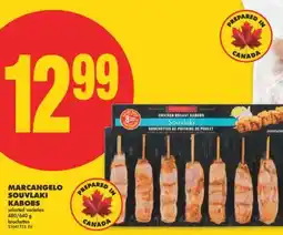 No Frills MARCANGELO SOUVLAKI KABOBS 480/640 G offer