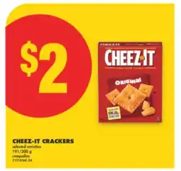 No Frills CHEEZ-IT CRACKERS, 191/200 G offer