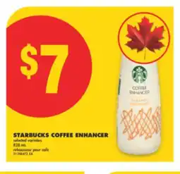No Frills STARBUCKS COFFEE ENHANCER, 828 ML offer