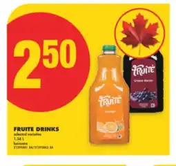 No Frills FRUITE DRINKS, 1.54 L offer