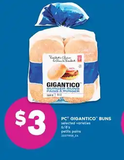 No Frills PC GIGANTICO BUNS, 6/8'S offer