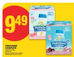 No Frills PEDIASURE COMPLETE, 4x235 ML offer