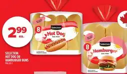 Metro SELECTION HOT DOG OR HAMBURGER BUNS offer