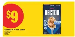 No Frills KELLOGG'S JUMBO CEREAL, 700 G-1.2 KG offer