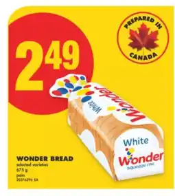 No Frills WONDER BREAD, 675 g offer