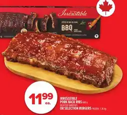 Metro IRRESISTIBLE PORK BACK RIBS offer
