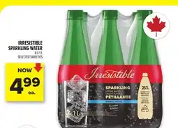 Metro IRRESISTIBLE SPARKLING WATER offer