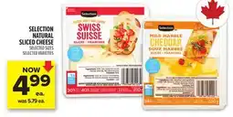 Metro SELECTION NATURAL SLICED CHEESE offer