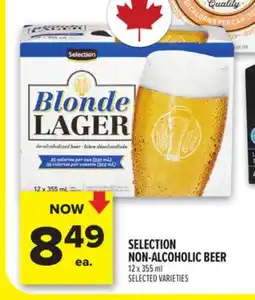 Metro SELECTION NON-ALCOHOLIC BEER offer