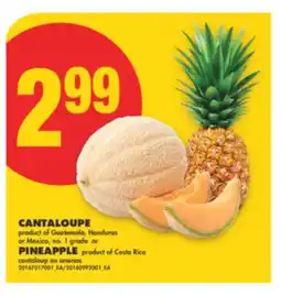 No Frills CANTALOUPE or PINEAPPLE offer