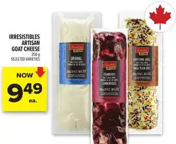 Metro IRRESISTIBLES ARTISAN GOAT CHEESE offer