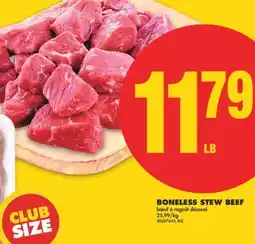 No Frills BONELESS STEW BEEF offer