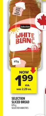 Metro SELECTION SLICED BREAD offer