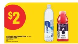 No Frills GLACEAU VITAMINWATER, 591 ML OR SMARTWATER, 1 L offer