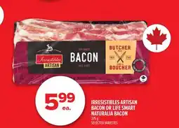 Metro IRRESISTIBLES ARTISAN BACON OR LIFE SMART NATURALIA BACON offer