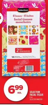 Metro SELECTION FACIAL TISSUE offer