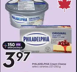 Sobeys Cream Cheese offer