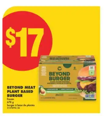 No Frills BEYOND MEAT PLANT BASED BURGER, 678 G offer