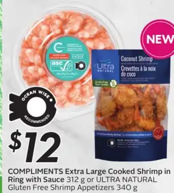 Sobeys Extra Large Cooked Shrimp in Ring offer