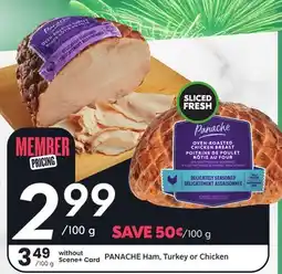Sobeys Ham, Turkey or Chicken offer