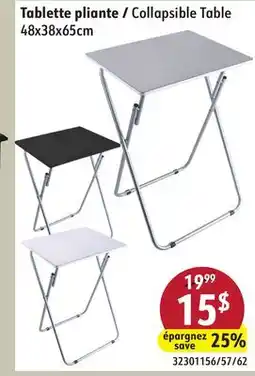 Sushi Shop Collapsible Table offer