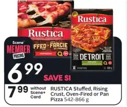 Sobeys Stuffed, Rising Crust, Oven-Fired or Pan Pizza offer