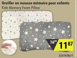 Sushi Shop Kids Memory Foam Pillow offer