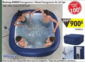 Sushi Shop Bestway Miami Energysence Air Jet Spa offer