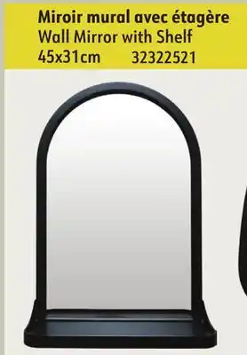 Sushi Shop Wall Mirror with Shelf offer