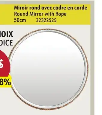 Sushi Shop Round Mirror with Rope offer