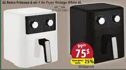 Sushi Shop Massimo Air Fryer Vintage White offer
