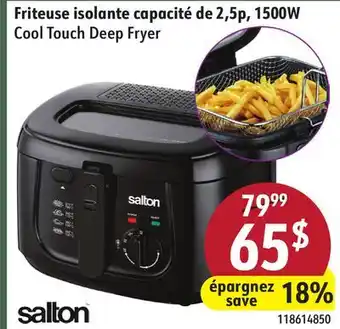 Sushi Shop Salton Cool Touch Deep Fryer offer