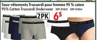 Sushi Shop 95% Cotton Trussardi Underwear offer