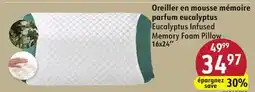 Sushi Shop Eucalyptus Infused Memory Foam Pillow offer
