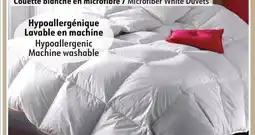 Sushi Shop Microfiber White Duvets offer