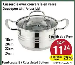 Sushi Shop Saucepan with Glass Lid offer