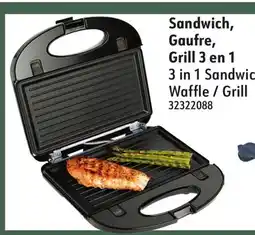 Sushi Shop 3 in 1 Sandwic Waffle / Grill offer